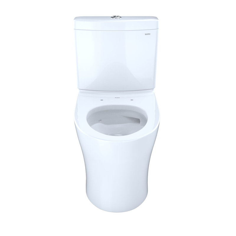 Toto Aquia DualFlush Elongated TwoPiece Toilet with High Efficiency